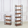 Modern 3 or 6-Tier Storage Shelf Ladder Bookshelf Display Stand Unit Rack Metal