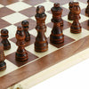 Chess Wooden Set Folding Chessboard Magnetic Pieces Wood Board UK New
