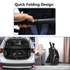 Foldable Baby Stroller Pushchair Pram Toddler Buggy Adjustable Backrest Footrest