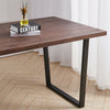 Industrial Wood & Metal Dining Table Tolix Chairs Bistro Bar Kitchen Dining Room