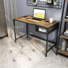 Rustic Industrial Table Chair Bar Table Set Kitchen Dining Table Wood Metal Legs