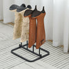 2/4 Pairs Boots Wellies Holder Rack Steel Storage Stand Dryer Home Organizer