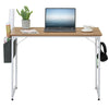 Oak Home Office Desk Computer Table Study Laptop PC Writing Desk Workstation