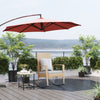 Mondeer Rattan Rocking Chair Garden Chair Set Recliner with Removable Cushion