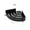 Black Bathroom Bathroom Shelf Wall Mounted Storage Stand Corner Shelf Tidy