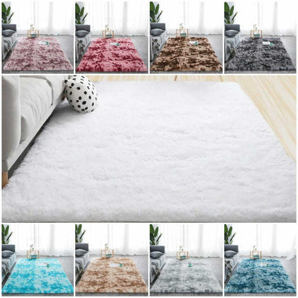 Non Slip Large Shaggy Rugs Hallway Runner Rug Bedroom Living Room Carpet Mat