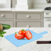 Set Of 4 Non Slip Colour Coded Chopping Index Cutting Board Set With Stand