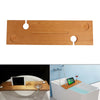 Wooden Bath Caddy Tray Bathtub Board Bath Shelf Wine Tablet Holder Light Oak