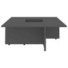 Coffee Table Chipboard Accent End Side Tea Table Stand Grey