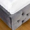 Ottoman Bed Small Double King Size Storage Gas Lift Up Velvet Bed Frame Bedroom