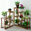 Large Combined Flower Ladder Potted Shelf Holder Rack 13 Tier Corner Plant Stand