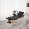 Mondeer 2/3 Folding Portable Lightweight Massage Table Salon Beauty Tattoo Couch