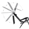2x Sun Lounger Zero Gravity Chair Garden Folding Recliner Outdoor Portable Patio