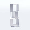 Rotatable Slim Corner Display Cabinet Shelf Cupboard Storage Bookcase Home Decor