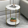 Modern Elegant Round /Square Marble Vein Side / Coffee Table Living Room Bedroom