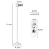 8Pc Window Door Restrictor Security Cable Key Lock Catch Wire Child Baby Safety