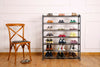 7 Tier Shoe Rack Storage Unit Display Shelf Organiser Grey
