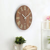 Wall Clock Illuminated / Solid Numerals Silent Retro Chic Decor 12-13inch Clocks