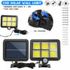 120LED Solar Powered PIR Motion Sensor Garden Wall Light Security Flood Outdoor~