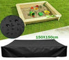 UK Sandpit Cover Bench Seat Ball Sand Oxford Waterproof Pit Sandbox Square Kids