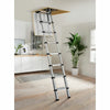 Loft Hatch, Youngman Aluminium Telescopic Loft Ladder - 2.6m-2.9m