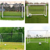 PORTABLE KIDS SOCCER GOAL DURABLE PVC PLASTIC POLES FOOTBALL SPORTS PLAY & FUN