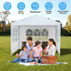 3x3m Party Tent Marquee Gazebo Garden Patio Wedding Canopy Waterproof Heavy Duty