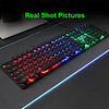 LED RGB Backlight Mechanical Keyboard USB Wired Gaming For PC Computer Laptop UK