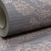 Arthouse Orient Forest Charcoal Grey Rose Gold Textured Vinyl Wallpaper 298003
