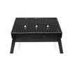 BBQ Barbecue Black Grill Folding Travel Picnic Light Outdoor Portable Charcoal
