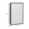 LED Dimmable Wall Cabinet Mirror Bathroom Modern Shelf Storage Demister Pad UK