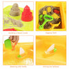2 IN 1 Beach Toy Set Children Kids Sand and Water Table Set Garden Sandpit Play