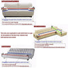 1/2/3/4 Seater Elastic Sofa Slipcover Stretch Protector Couch Cover Thick Plush