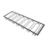 7 Slots Bar Kitchen Wine Glass Hanger Holder Under Cabinet Shelf Storage Rack