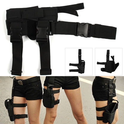 Tactical Drop Leg Holster Adjustable Hand Thigh Pistol Gun Holster Waterproof UK