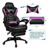 Executive Racing Gaming Chair Swivel Office Ergonomic Computer Recliner Purple