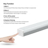 USB Rechargeable Strip Wireless PIR Motion Sensor LED Light Cabinet Closet Lamp