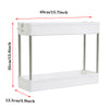 Kitchen Bathroom Storage Trolley 2/3/4 Tier Slim Slide Shelf Rack Space Saver