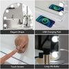Hollywood Vanity Make Up Mirror with Lights 18-LED Tabletop Wall Metal 80x62cm