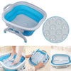 Folding Foot Spa Pedicure Wet Bath Bubble Massage Bucket Feet Therapy FootSpa UK