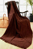 Luxury Plain Chenille Throw -Double or Large 3 Seater Sofa Throw or Bedspread