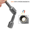 5Pcs 8 mm Magnetic Tech Screw Driver Tek Bit Drill Nut Setter Roofing Cladding