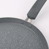 Aluminium Grey Marble Non Stick Crepe Pan Spatula Roti Dosa Tawa Pancake Maker
