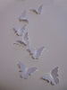 20 3d PEARLESCENT BUTTERFLY TOPPER WALL DECORATION DECOR STICKERS GIRLS ROOM cur
