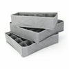 3pcs Foldable Underwear Bra Fabric Socks Box Storage Organizer Drawer Dividers