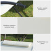 Rocking Double Sun Lounger Day Bed Outdoor Chaise Hammock Garden Patio Furniture