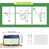 Super Bright 288 LED Solar PIR Motion Sensor Wall Security Light Outdoor Garden
