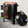 Smoker BBQ Grill Charcoal Barbecue Garden Outdoor Patio Camping Cooking Firepit