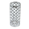 Modern Table Lamp Genuine Crystal Dimmer Chrome Lounge Light Home UK