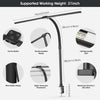 LED Double Head Desk Lamp 24W Foldable Reading Desk Light Dimmable Eye Caring